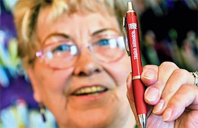 Österreich Heimarbeit Kugelschreiber. Österreich Heimarbeit Kugelschreiber.